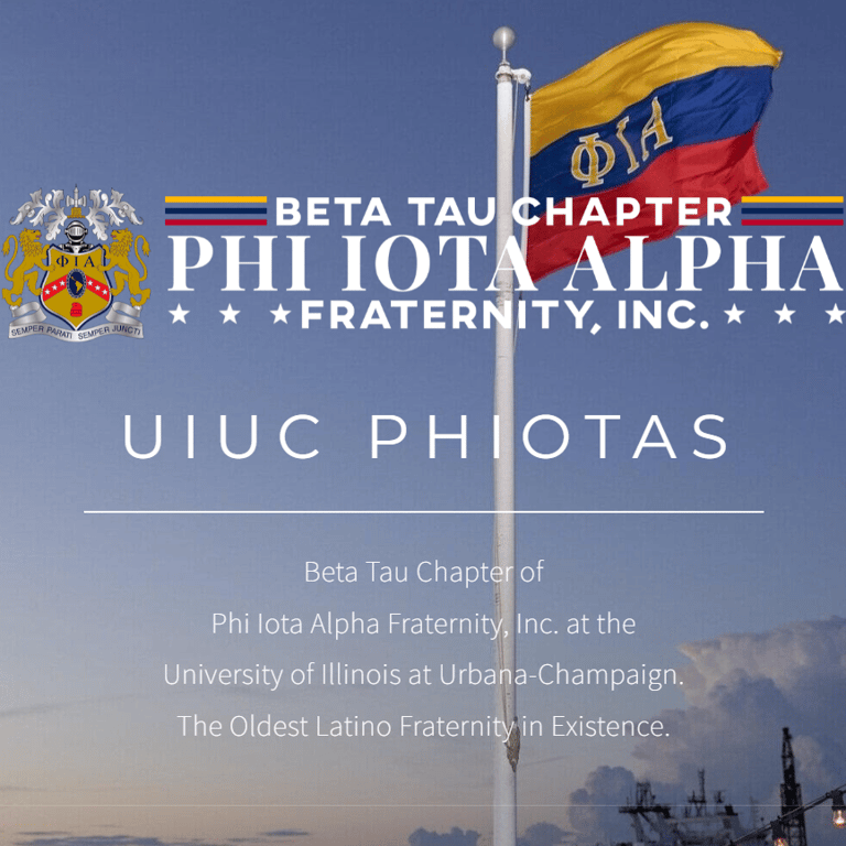 Beta Tau Chapter of Phi Iota Alpha Fraternity, Inc. - Hispanic and Latino organization in Champaign IL