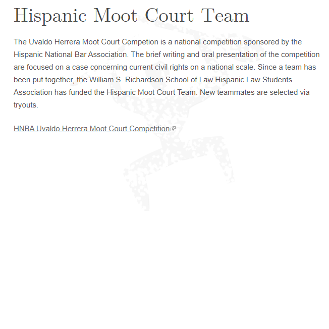 Hispanic and Latino Category Near Me - UHM Hispanic Moot Court Team
